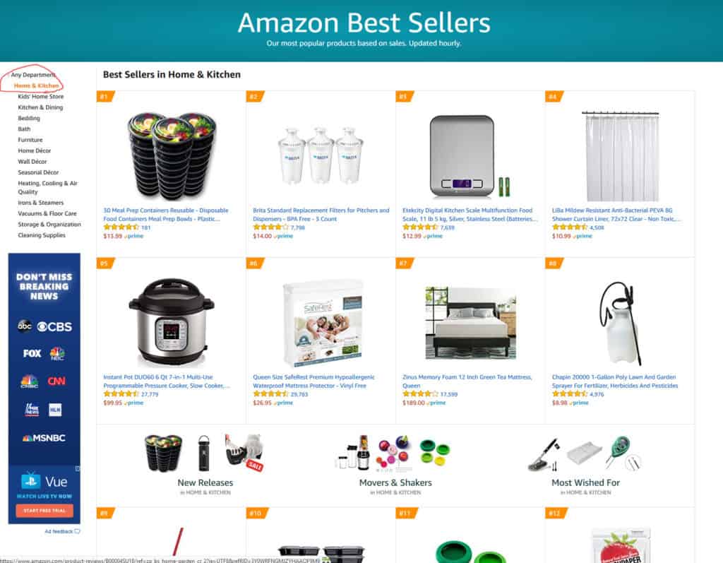 Top Selling Products On Amazon Here s How To Find Them