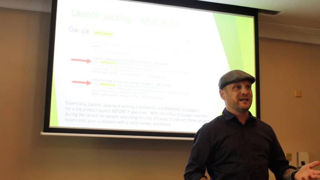 Jeff Lenney, Speaking in Dublin Ireland