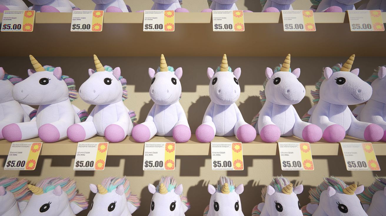 unicorn plushies