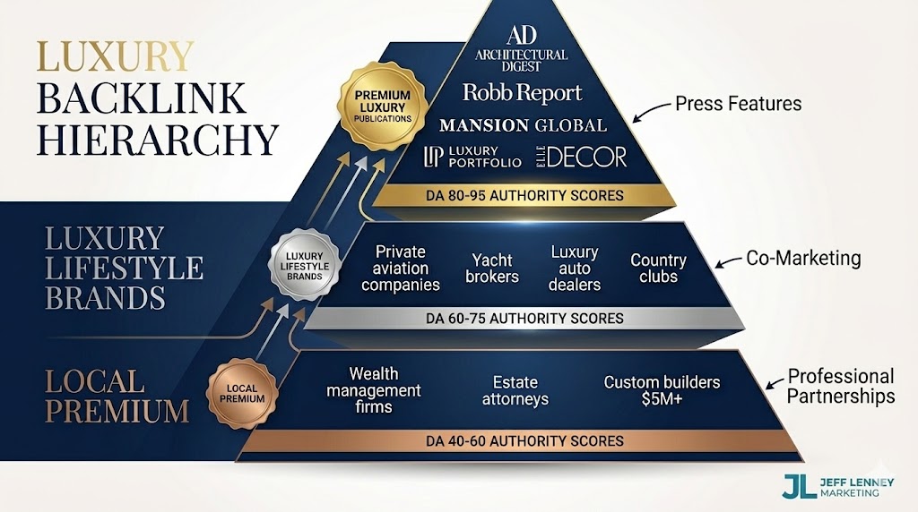 Premium backlink sources for luxury real estate marketing