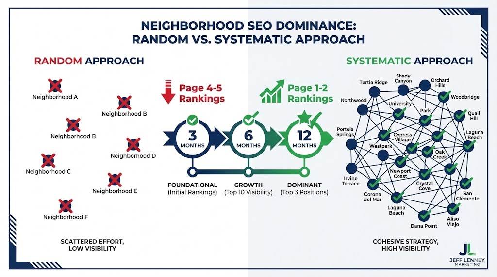 Why Random Neighborhood Content Doesn't Build Authority