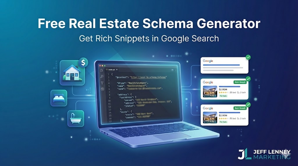Free Real Estate Schema Generator Tool for LocalBusiness and Property Listings