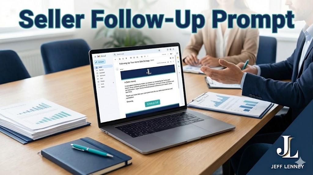 Seller Consultation Follow-Up Prompt - AI template for professional follow-up emails after listing appointments