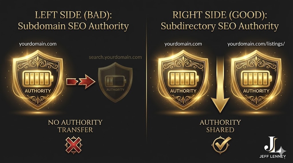 Subdomain vs Subdirectory SEO Authority