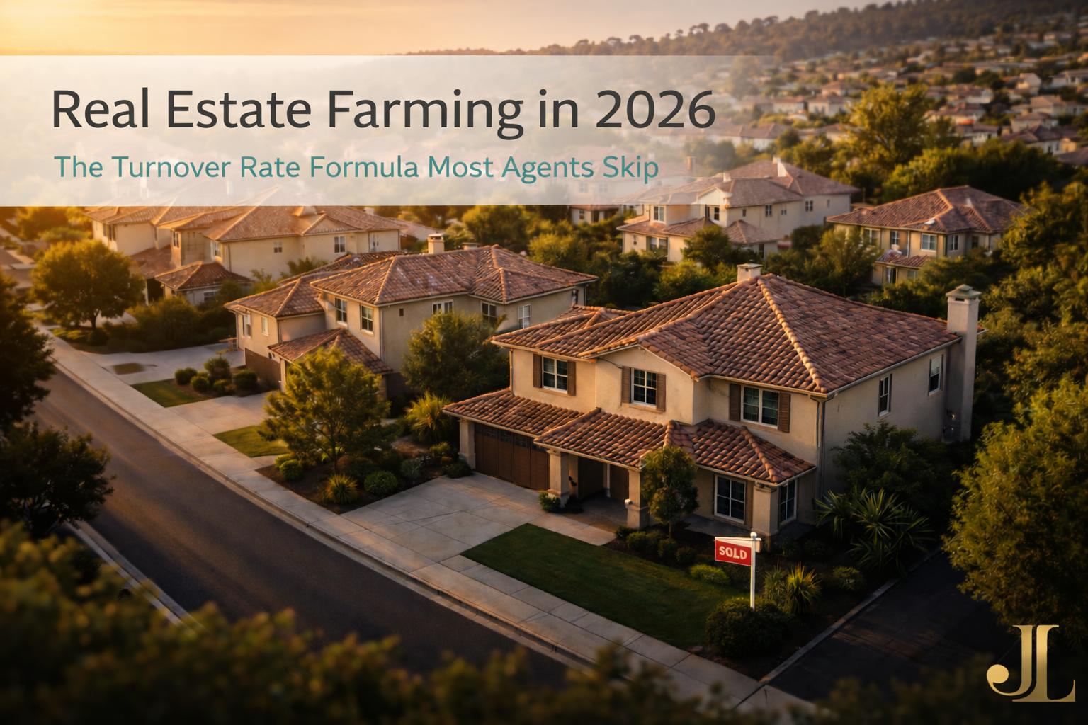 Real Estate Farming (2026): Turnover Rate Formula + Digital Moat
