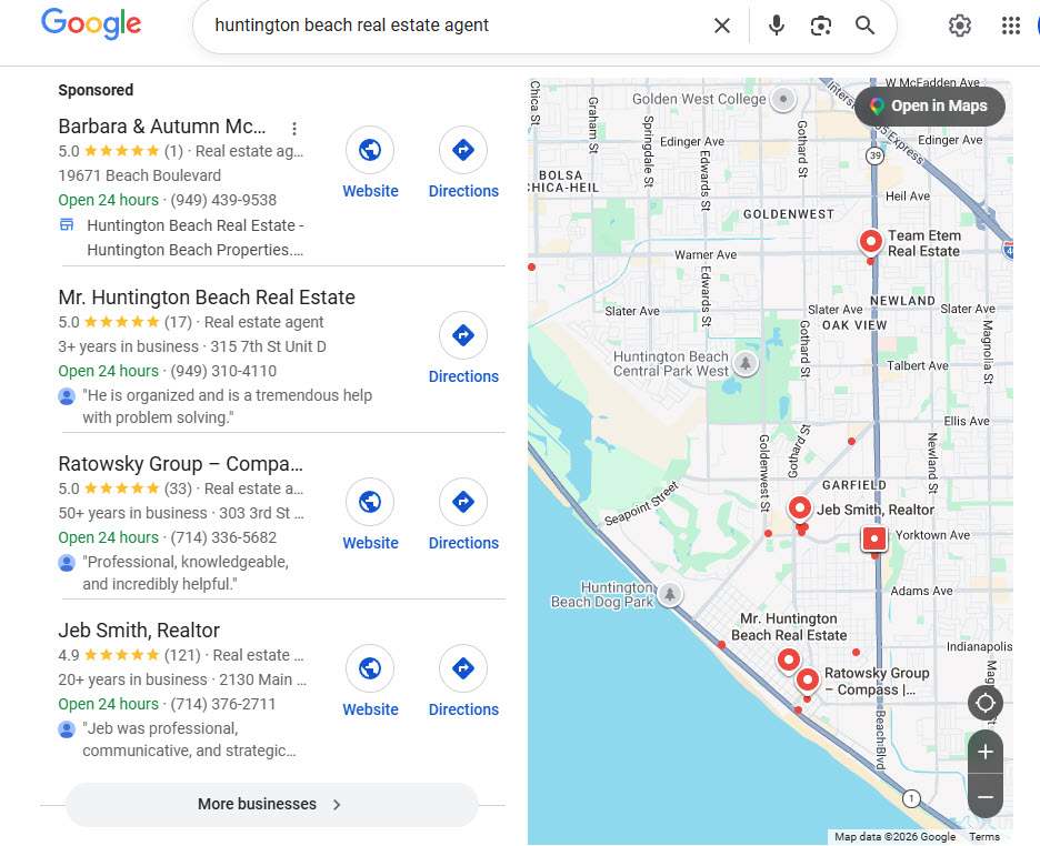 Google Business Profile and the Local Pack