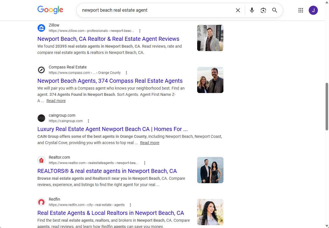 He holds the #3 spot -- the only individual agent on page 1. But there's nothing underneath it.